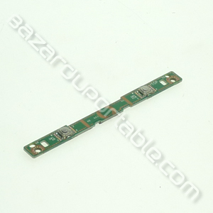 Carte bouton droite/gauche du touchpad pour Asus EeePC 1001HA NOIR